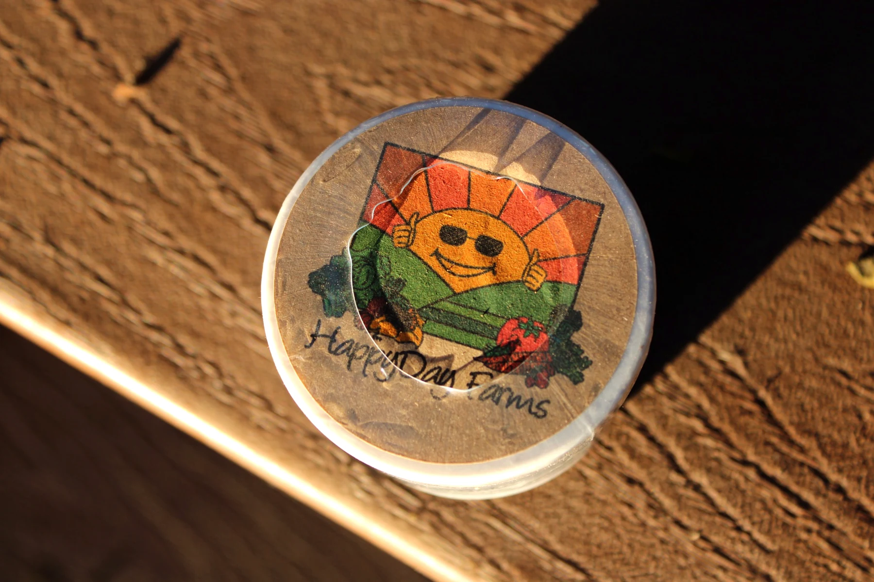 Top view of HappyDay Farms Cannabis Salve